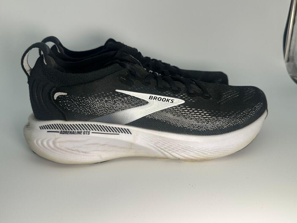 Brooks Adrenaline GTS 25 1104541D090 Athletic Sneaker Mens 10D Black Mesh Sports